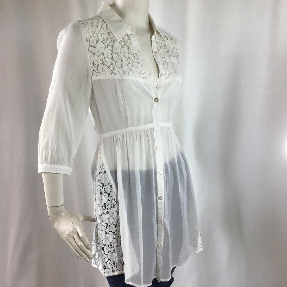 Free People  button down Top